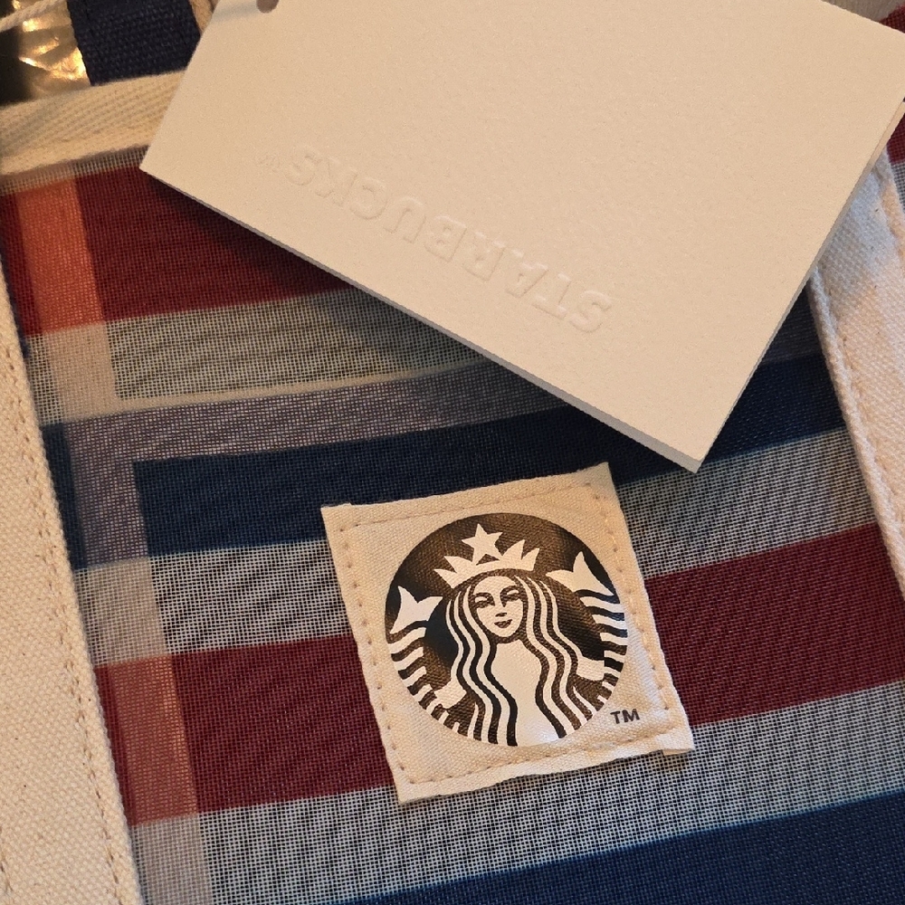 NWT - Starbucks RARE Mesh Tote + Mini Tote - Picture 4 of 13